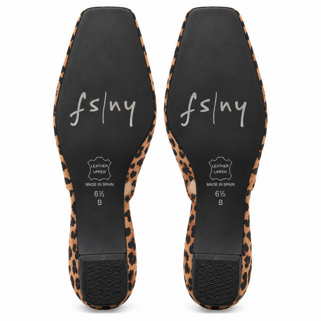 Mischa Leopard Suede