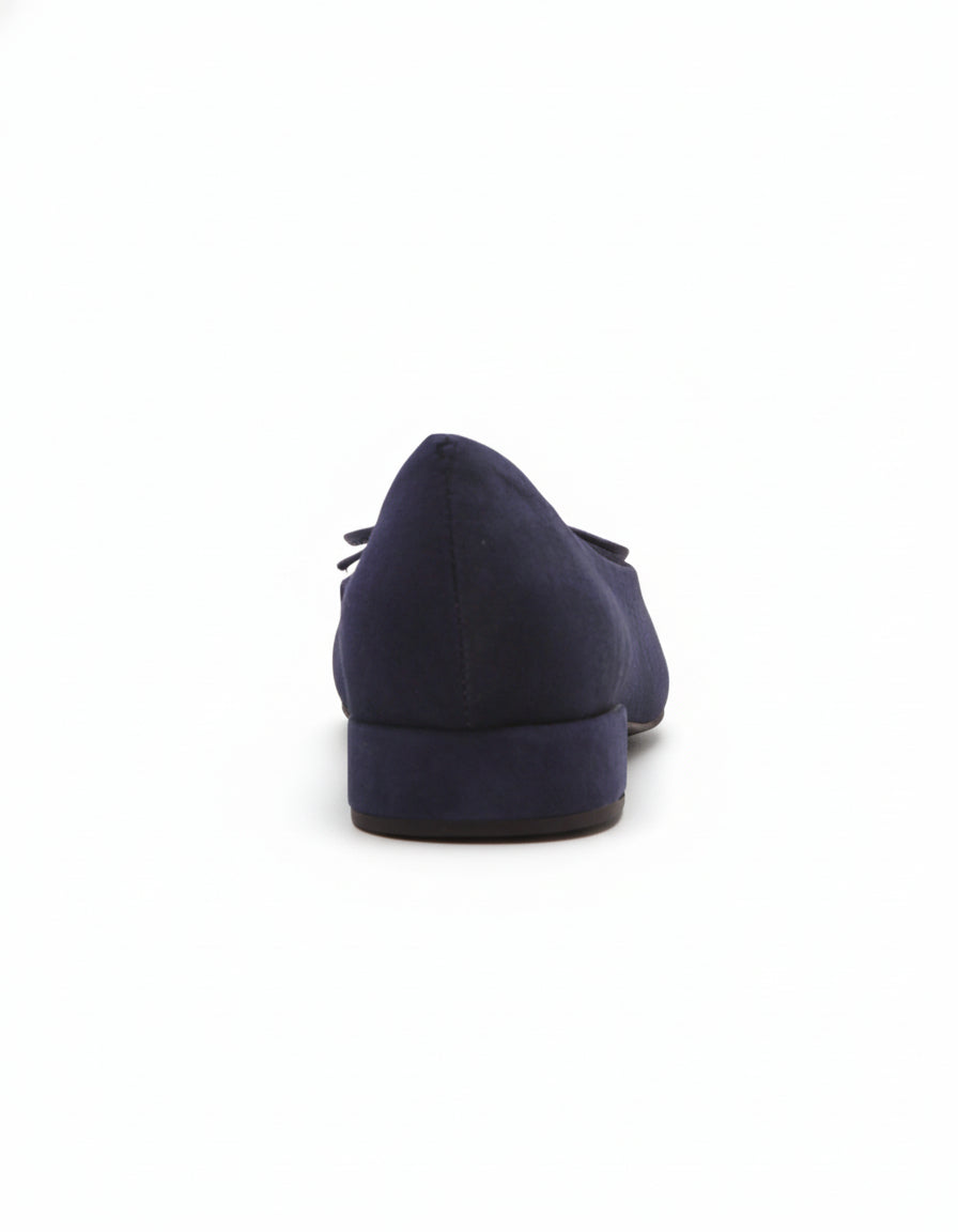 Mable - Navy Suede