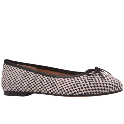 Marge Black White Raffia