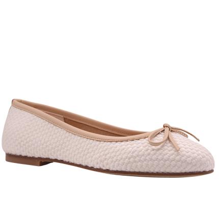 Marge Beige White Raffia