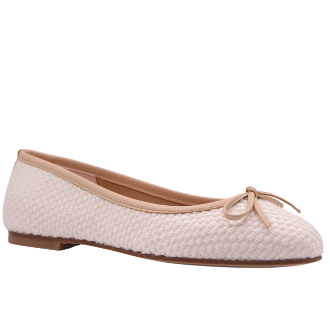 Marge Beige White Raffia