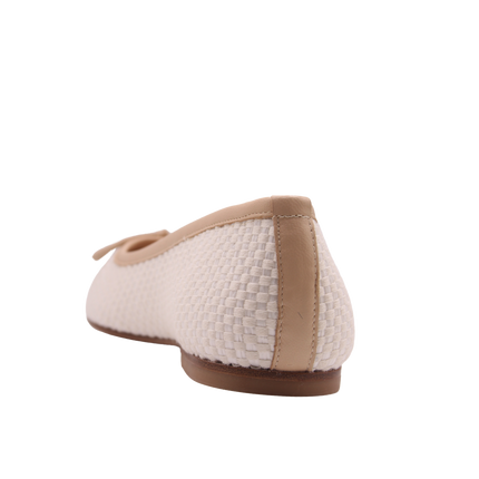 Marge Beige White Raffia