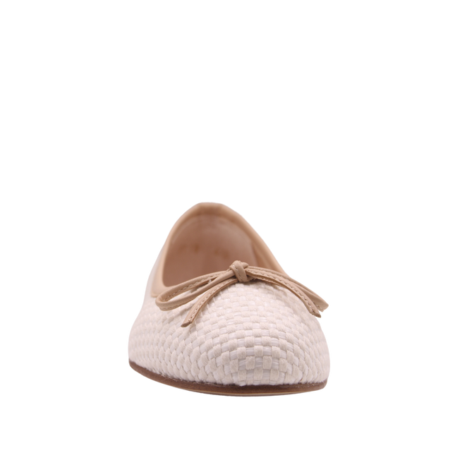 Marge Beige White Raffia