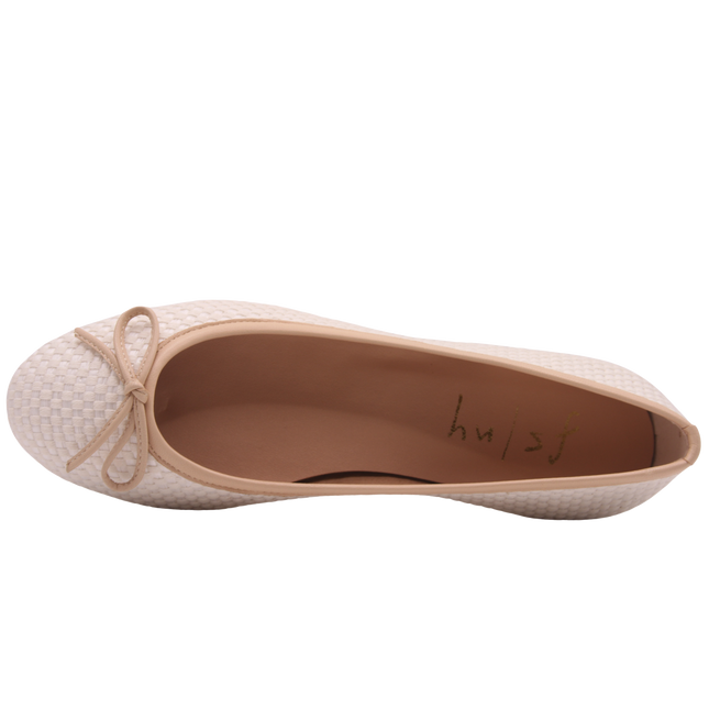 Marge Beige White Raffia