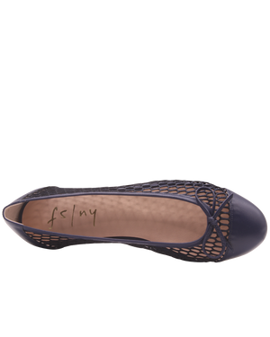 Meadow - Navy Leather