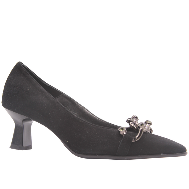 Melody Black Suede