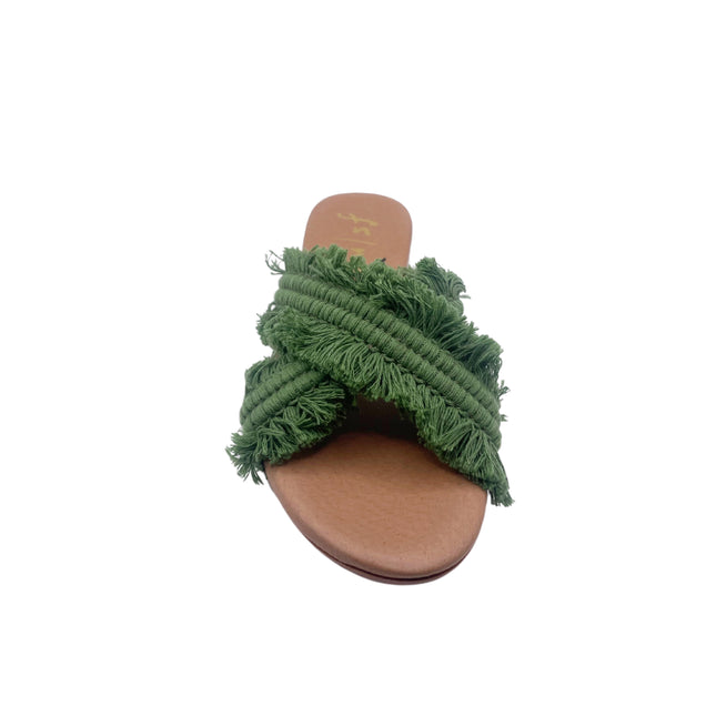 Meredith - Green Linen