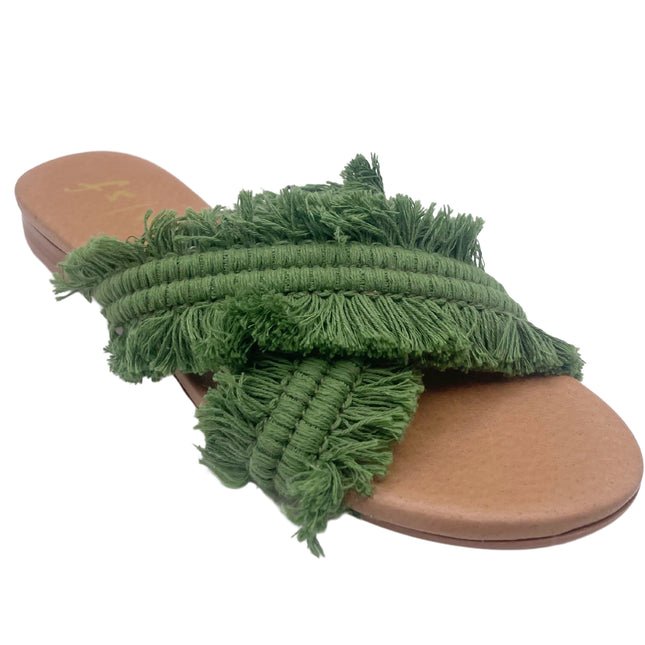 Meredith - Green Linen