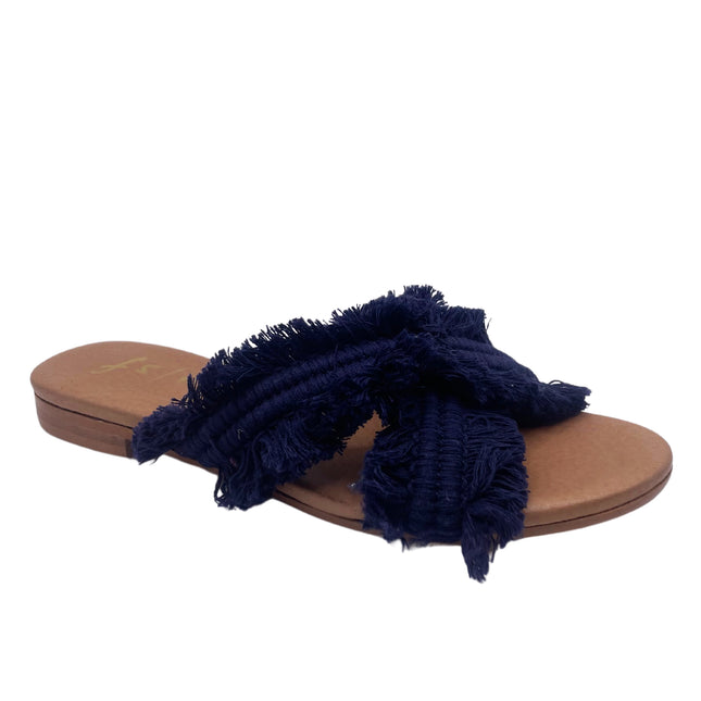 Meredith - Navy Linen