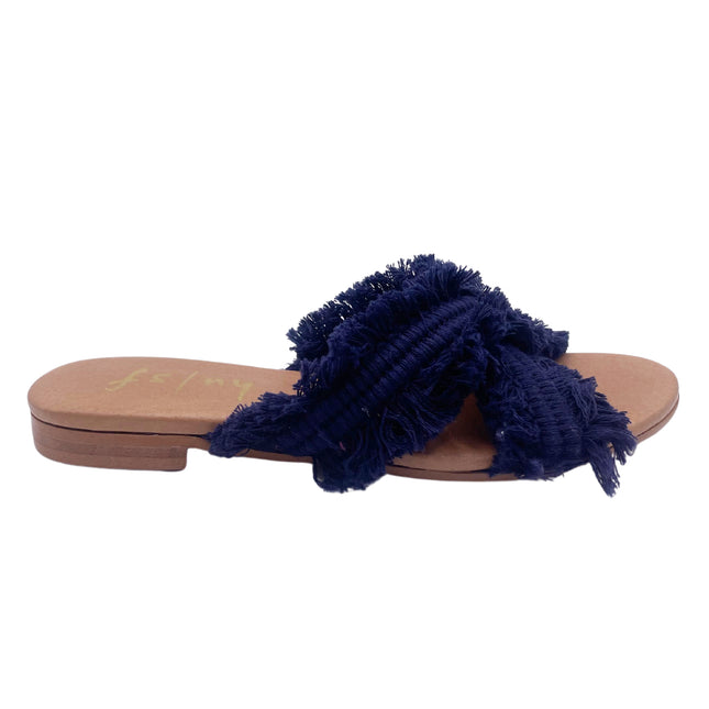 Meredith - Navy Linen