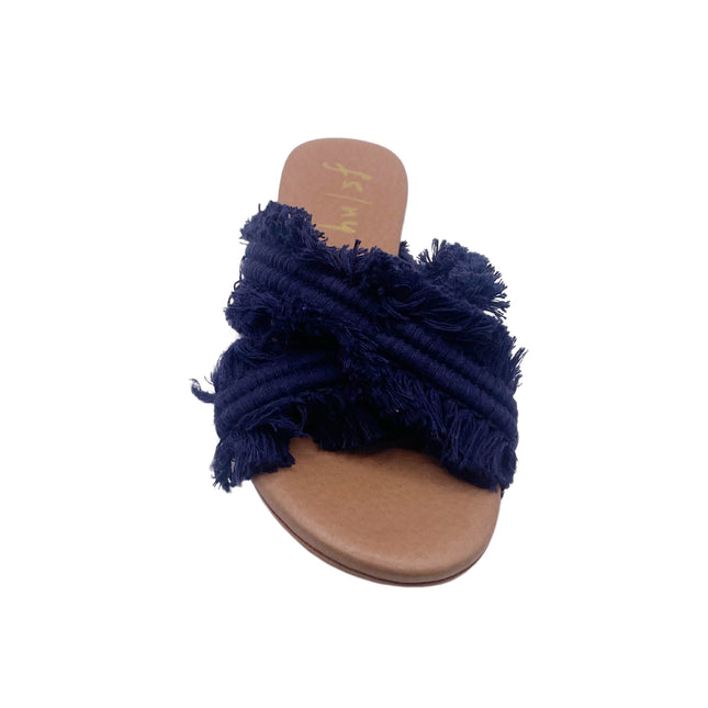 Meredith - Navy Linen