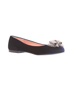 Minnie - Navy Velvet