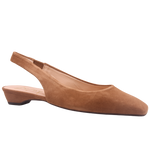 Mischa - Dark Camel Suede