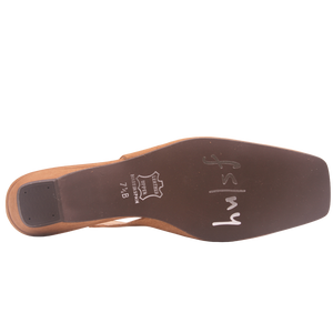 Mischa - Dark Camel Suede