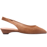 Mischa - Dark Camel Suede