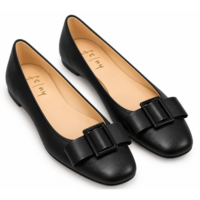 Normandy Black Leather