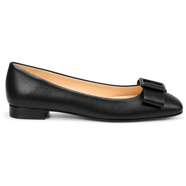 Normandy Black Leather