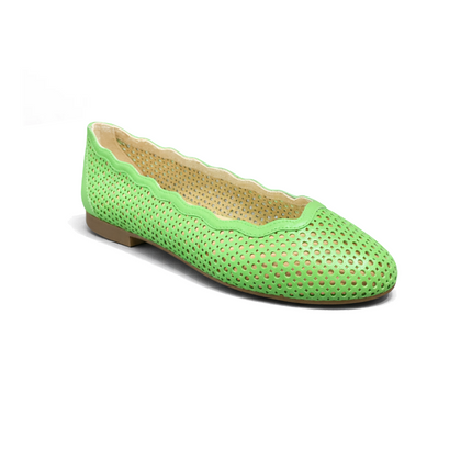 Nymph Acid Green Leather