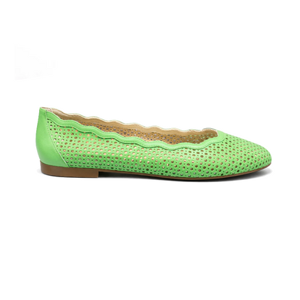 Nymph Acid Green Leather