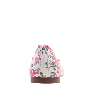 Naomi - Pink Floral Leather