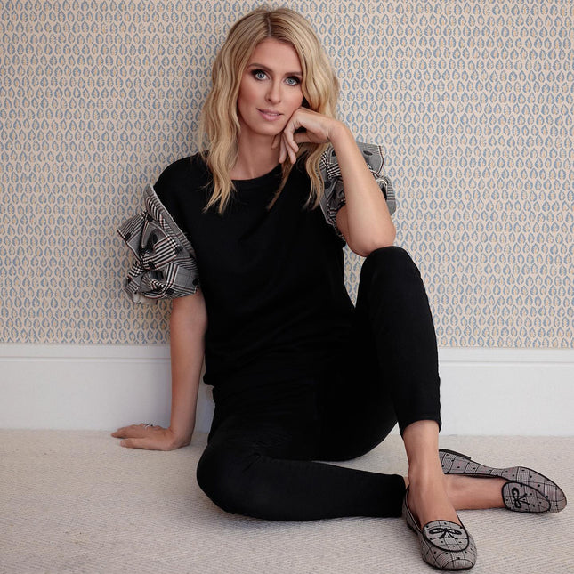 Madison Black White Plaid