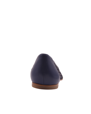 Noir - Navy Dot Mesh