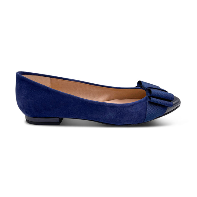 Onstage - Navy Suede Patent