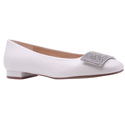 Overt Cream Leather