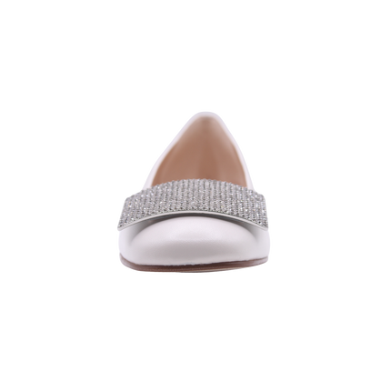 Overt Cream Leather