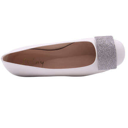 Overt Cream Leather