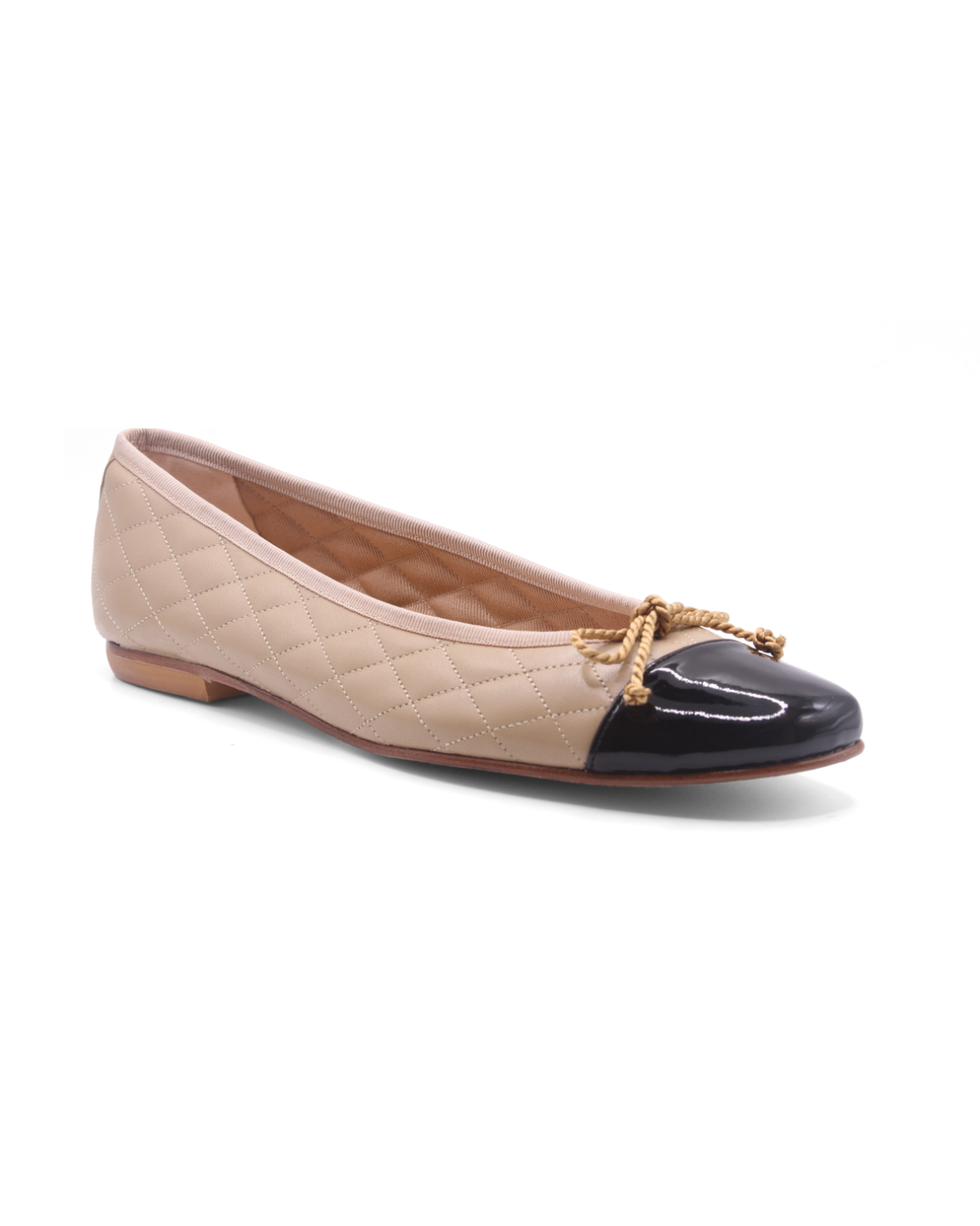 Passport Leather Sole - Beige Black