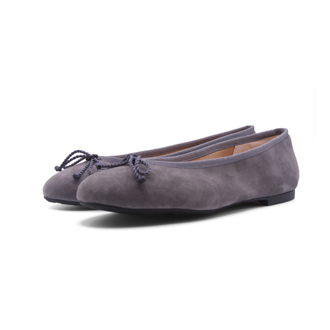 Pearl Grey Suede