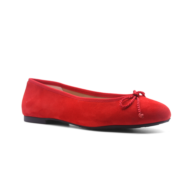 Pearl Red Suede