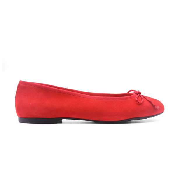 Pearl Red Suede