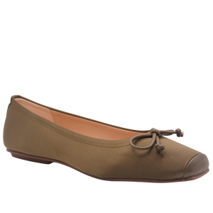 Phoebe - Olive Satin
