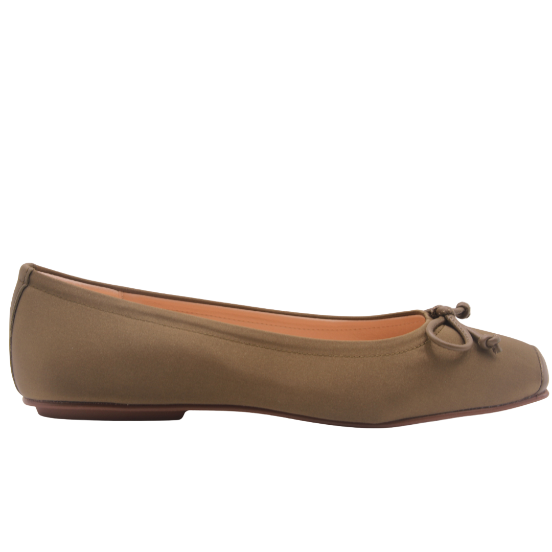 Phoebe - Olive Satin