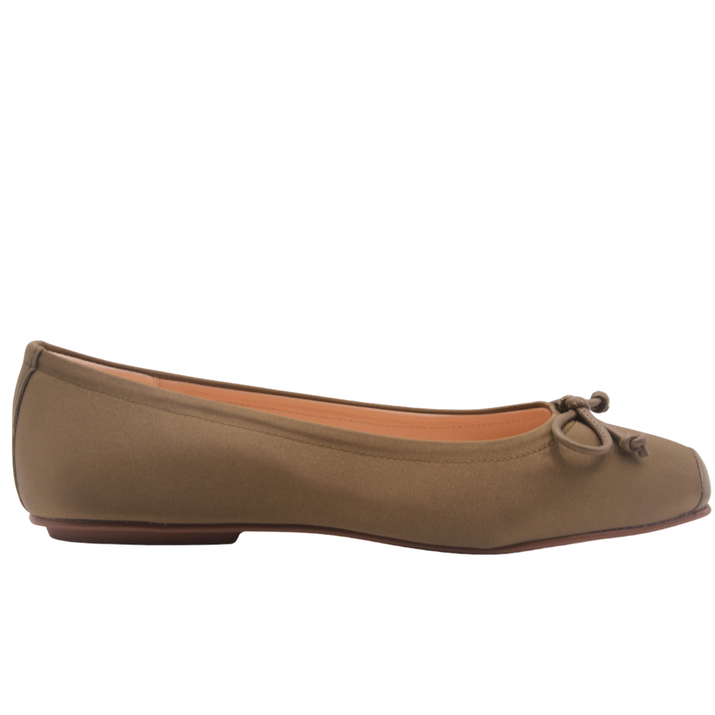Phoebe - Olive Satin