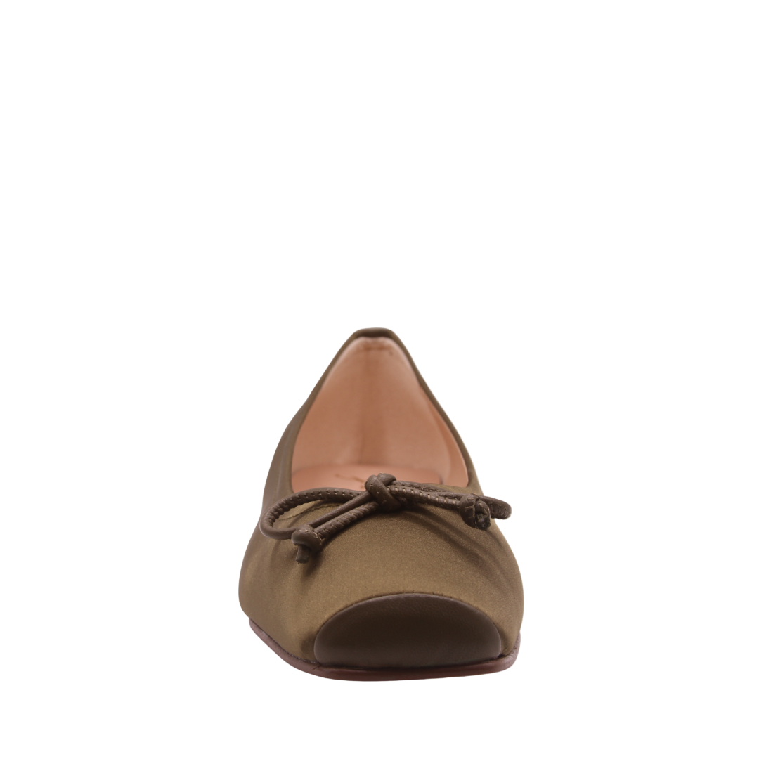Phoebe - Olive Satin