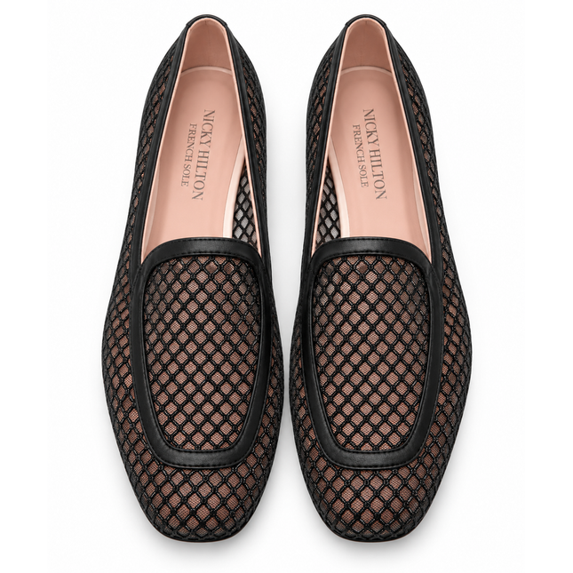Rosalina Black Mesh