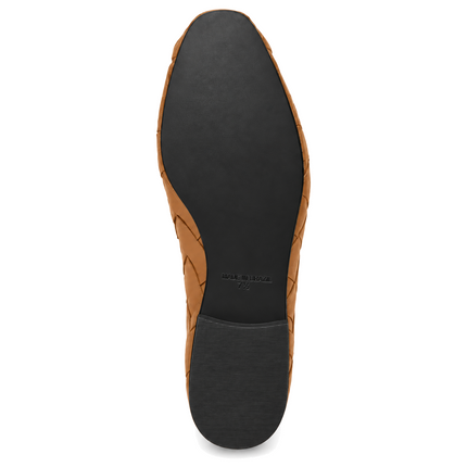 Rose Camel Leather