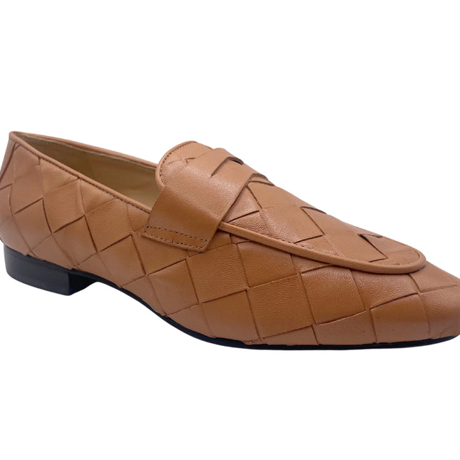 Rose Camel Leather