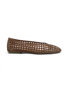 Rosalie Cognac Woven Leather