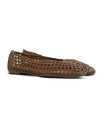 Rosalie Cognac Woven Leather