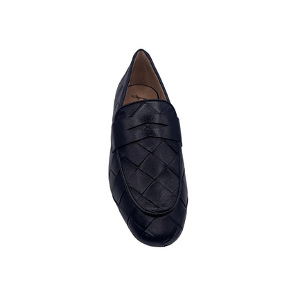 Rose Black Leather