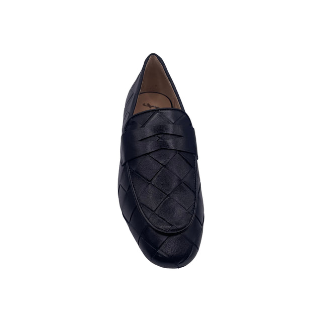 Rose Black Leather