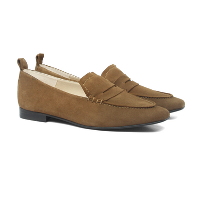 Ruthie Camel Suede