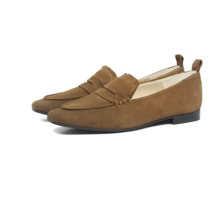 Ruthie Camel Suede
