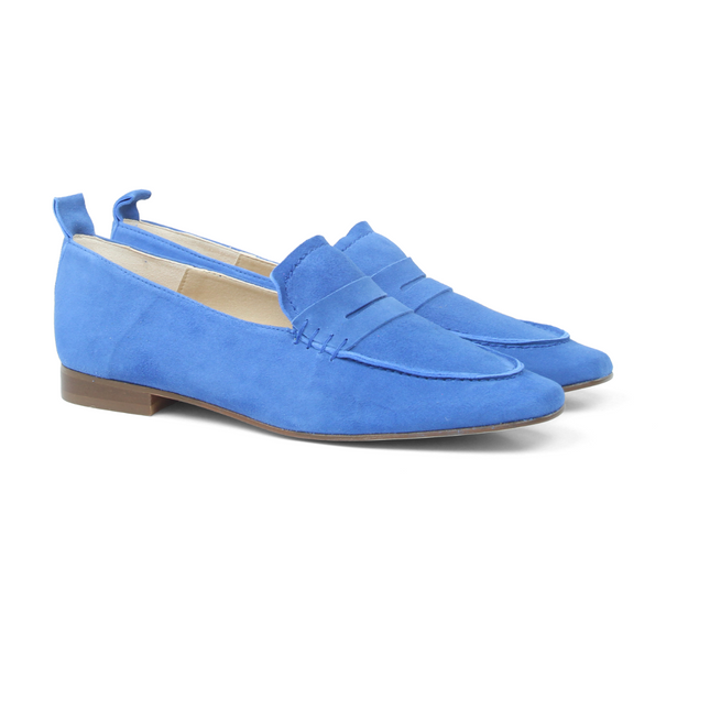 Ruthie Cobalt Suede