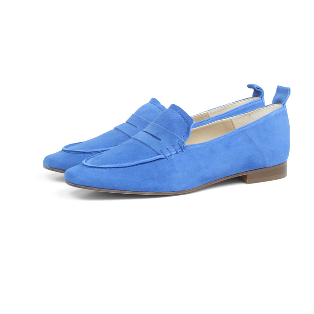 Ruthie Cobalt Suede