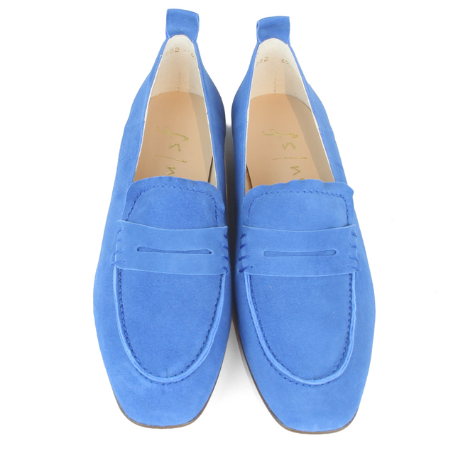Ruthie Cobalt Suede